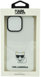 Панель Karl Lagerfeld Choupette Body для Apple iPhone 14 Pro Max Transparent (3666339076542) - зображення 2