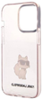 Панель Karl Lagerfeld Ikonik Choupette для Apple iPhone 14 Pro Max Pink (3666339087197) - зображення 3