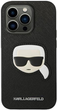 Etui Karl Lagerfeld Saffiano Karl Head Patch do Apple iPhone 14 Pro Max Black (3666339077068) - obraz 3