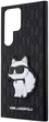 Etui Karl Lagerfeld Saffiano Monogram Choupette do Samsung Galaxy S23 Ultra Black (3666339117870) - obraz 3