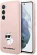 Панель Karl Lagerfeld Silicone Choupette для Samsung Galaxy S23 Plus Pink (3666339117689) - зображення 1