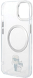 Панель Karl Lagerfeld Iconic Karl&Choupette Magsafe для Apple iPhone 13 Transparent (3666339126339) - зображення 3