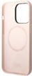 Панель Karl Lagerfeld Silicone Ikonik Magsafe для Apple iPhone 14 Pro Pink (3666339087661) - зображення 2