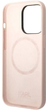 Панель Karl Lagerfeld Silicone Karl&Choupette Magsafe для Apple iPhone 14 Pro Light Pink (3666339078133) - зображення 2