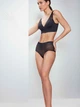 Бюстгальтер без косточек бесшовный Gisela 385 80B Черный (8434299522608) - изображение 6