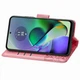 Чехол UniCase Butterfly Pattern для Motorola Moto G54 / G54 Power - Pink - изображение 3