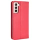 Чехол-книжка Deexe Retro Style для Samsung Galaxy S21 (G991) - Red - изображение 7