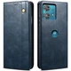 Чехол-книжка с кармашками UniCase Leather Wallet для Motorola Edge 40 Neo - Blue - изображение 1