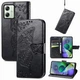 Чехол UniCase Butterfly Pattern для Motorola Moto G54 / G54 Power - Black - изображение 4