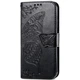 Чехол UniCase Butterfly Pattern для Motorola Moto G54 / G54 Power - Black - изображение 6