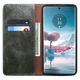 Чехол-книжка с кармашками UniCase Leather Wallet для Motorola Edge 40 Neo - Green - изображение 2