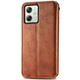 Чохол Deexe Rhombus Wallet для Motorola Moto G54 / G54 Power - Brown - зображення 6