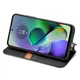 Чохол Deexe Rhombus Wallet для Motorola Moto G54 / G54 Power - Black - зображення 3