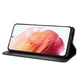 Чехол-книжка Deexe Retro Style для Samsung Galaxy S21 (G991) - Black - изображение 6