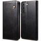 Чехол-книжка с кармашками UniCase Leather Wallet для Samsung Galaxy S21 (G991) - Black - изображение 1