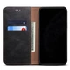 Чехол-книжка с кармашками UniCase Leather Wallet для Samsung Galaxy S21 (G991) - Black - изображение 6
