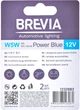 Автолампа Brevia W5W 12V 5W W2.1x9.5d Power Blue B2 blister 2 шт. (12328B2) - изображение 3