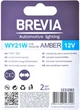 Автолампа Brevia W21/5W 12V 21/5W W3x16q B2 blister 2 шт. (12311B2) - изображение 3
