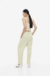 Брюки H&M 34 фисташковый 29011141525 - изображение 4