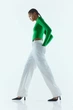 Боді-лонгслів H&M 061123802_green S Зелене (6666000283511) - зображення 3