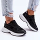 Buty sportowe damskie damskie z siatką na platformie do kostki Venice 38 Czarne (5905677437799) - obraz 5