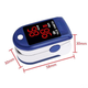 Пульсоксиметр Pulse Oximeter Jziki jzk-302 пульсометр электронный на палец оксиметр - зображення 9