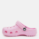 Chodaki dziecięce dla dziewczynki z ozdobami Crocs Classic Glitter Clog K 206993-6S0-C13 30-31 Różowe (196265217137) - obraz 3