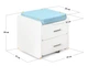 Комплект (L) ErgoKids TH-325 Blue (парта+крісло+тумба) (арт.TH-325+Y-412 Lite+ C3 BLUE) Блакитний - зображення 8