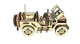 3D Пазл Из Дерева Механический Pazly Wilys Legend Jeep 125 деталей - изображение 2