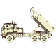 Механічний дерев'яний 3D пазл SUNROZ HIMARS. УКРАЇНСЬКА ХИМЕРА 272 ел. - зображення 2