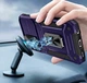 Чехол Fiji Camera Defence для Xiaomi Redmi Note 11 / Note 11s бампер с защитой камеры и подставкой Purple - изображение 5