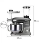 Кухонный комбайн 3в1 с блендером и мясорубкой Mozano Kitchen Assistant 2300 Вт Silver - изображение 3