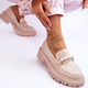 Damskie loafersy Calypso 39 Beżowe (5905677118216) - obraz 6