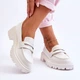 Loafersy damskie na grubej podeszwie Riverside 39 Białe (5905677115871) - obraz 6