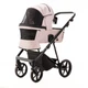 Коляска Adamex Vasco 2 в 1 TK-103 Розовый - изображение 4
