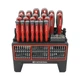 Набор отверток с комплектом насадок 114 ед INTERTOOL VT-3372 - изображение 1
