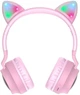 Навушники з вушками Bluetooth Hoco W27 Cat Ear Pink ( Рожеві ) - изображение 2