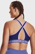 Жіночий бузковий спортивний топ UA Crossback Mid Bra Under Armour XS 1361034-468 - изображение 2