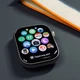 Смарт-годинник HK9 (Gen3) Pro Plus OLED екран українська мова Silver - изображение 8