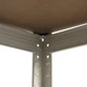 Стелаж металевий 180x90x40 Siker GoodTool P9040 білий 5 полиць - изображение 4