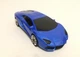 Мультимедійна машинка-колонка LAMBORGINI (USB/FM) синя - зображення 2