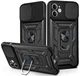 Чохол Camshield з кільцем-підставкою на iPhone 11 чорний - зображення 1