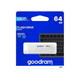 Флеш пам'ять/флешка Goodram UME2-0640W0R11 64ГБ/USB 2.0 Білий - зображення 2