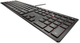 Klawiatura przewodowa Cherry KC 6000 Slim USB DEU Black (JK-1600DE-2) - obraz 2