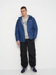 Куртка демисезонная с капюшоном мужская Columbia Omni-Heat Powder Lite Hooded Jacket 1693931-452 2XL Синяя (0193855556263_0990039859079) - изображение 3