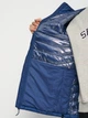 Куртка демисезонная с капюшоном мужская Columbia Omni-Heat Powder Lite Hooded Jacket 1693931-452 2XL Синяя (0193855556263_0990039859079) - изображение 7
