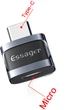 Адаптер ESSAGER Xuankong OTG Micro Female to Type-C male USB 3.0 Adaptor Grey (EZJMC-XL01) - изображение 3