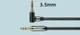 Кабель ESSAGER AUX Cable 3.5 mm Jack Audio Cable For Speaker Wire Headphone Car 3.5 mm Jack Hifi Aux Adapter 1.5 м (EYP35-WTA01) - изображение 3