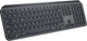 Klawiatura bezprzewodowa Logitech MX Keys Advanced Wireless Illuminated DEU Graphite (920-009403) - obraz 2