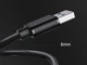 Кабель ESSAGER USB Extension Cable USB 2.0 Male to Male 5 Gbps speed 1 м (EXCAA2-YT01) - зображення 2